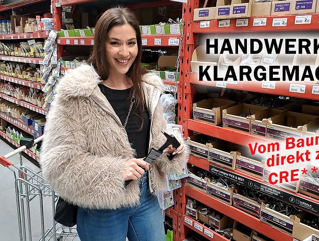 MaryHaze Porno Video: HANDWERKER KLARGEMACHT! Vom Baumarkt direkt zum cream**e!