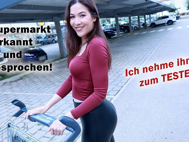 MaryHaze Porno Video: Im Supermarkt erkannt und angesprochen! Ich nehme ihn mit zum schw**z-TEST!