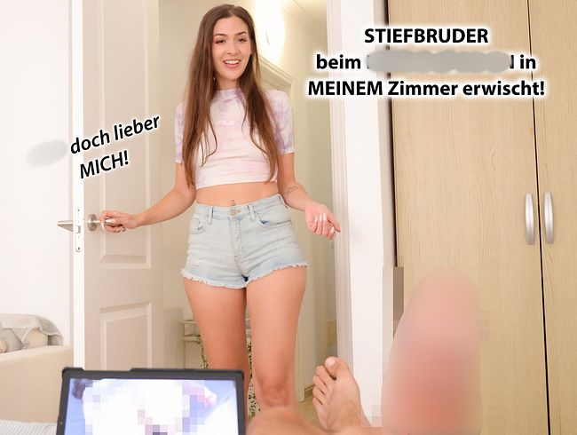 MaryHaze Porno Video: STIEFBRUDER beim p*rnO-SCHAUEN in MEINEM Zimmer erwischt! fi** doch lieber MICH!